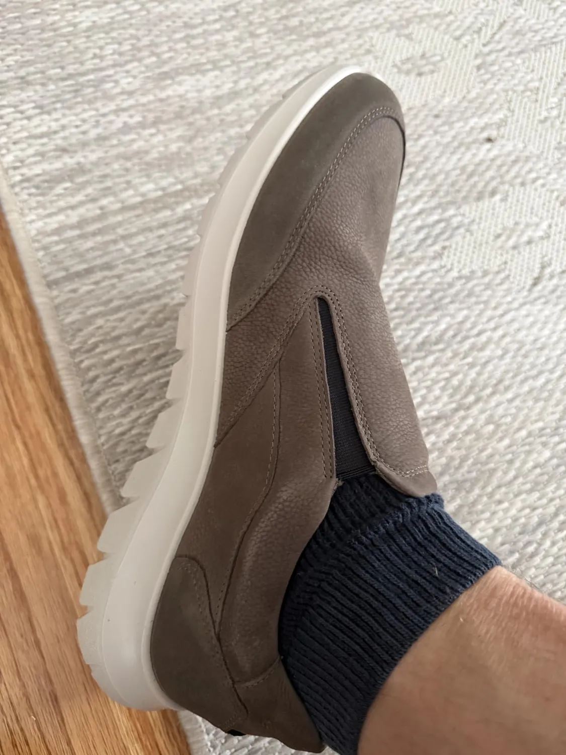 Ecco City Stride Slip-on sneakers uomo pelle