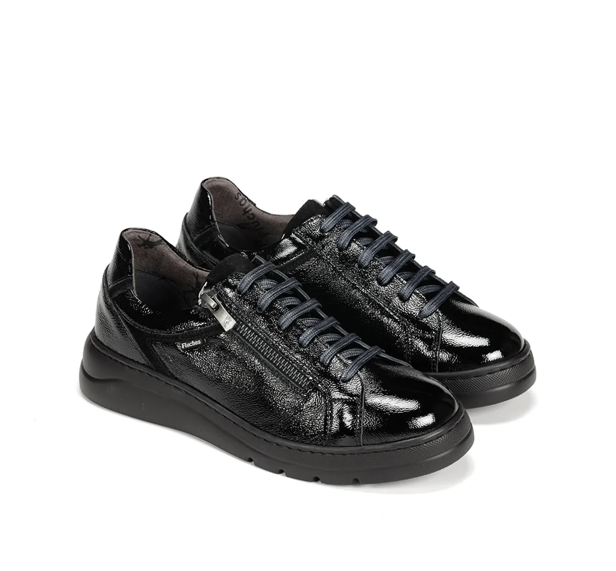 Fluchos Pompas F1666 sneakers nere donna leggere