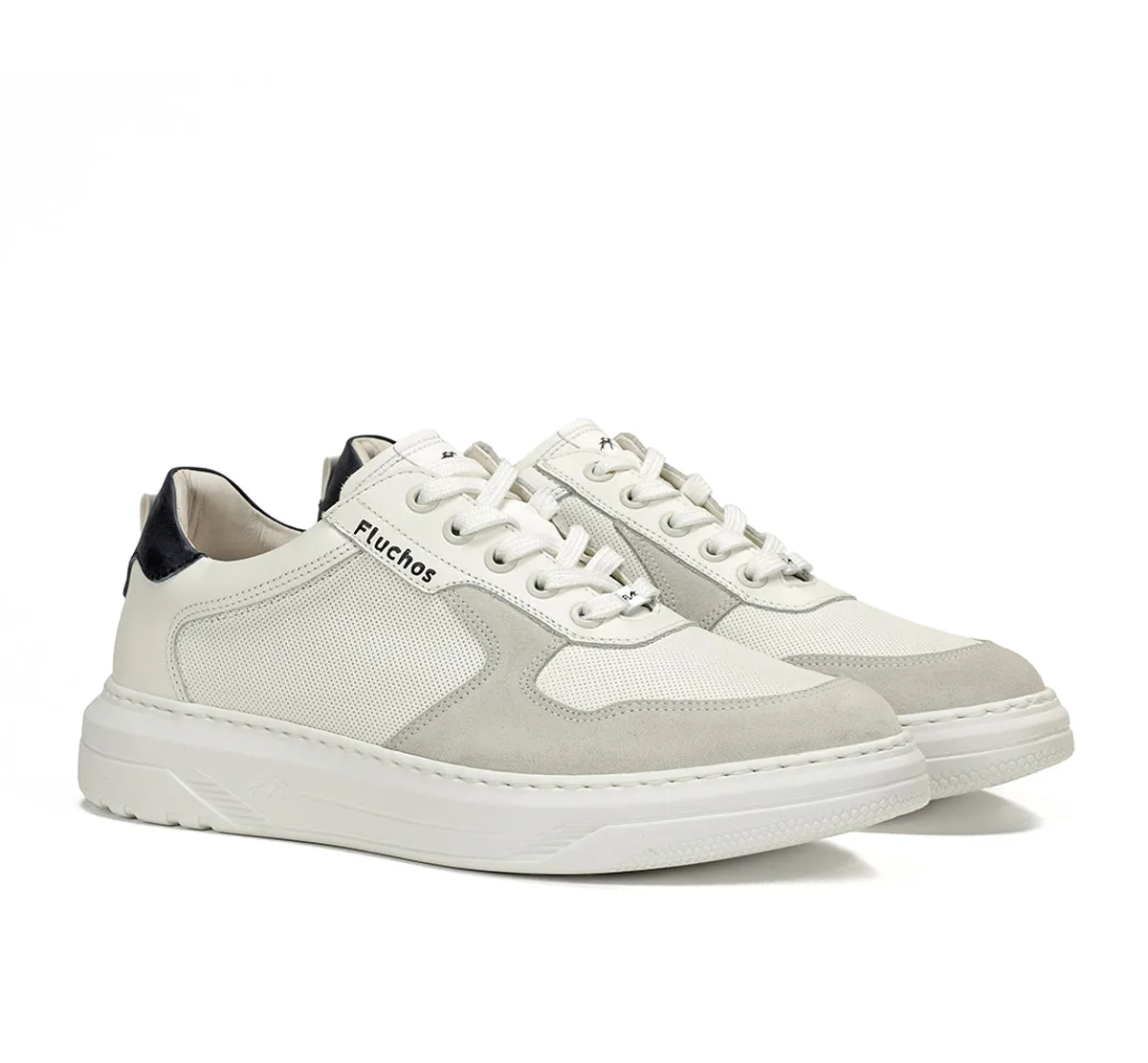 Fluchos Boston F1970 sneakers uomo bianche leggere