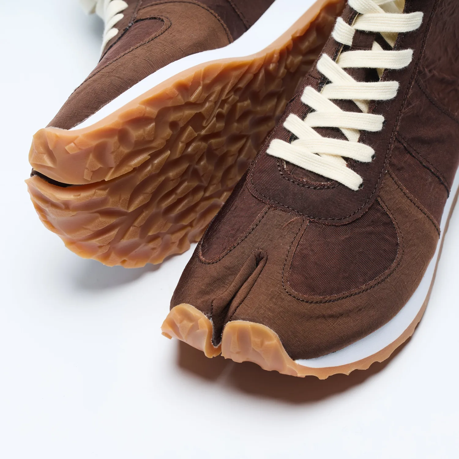 Tabito Brace Trainer tabito22 sneakers marrone zip laterale