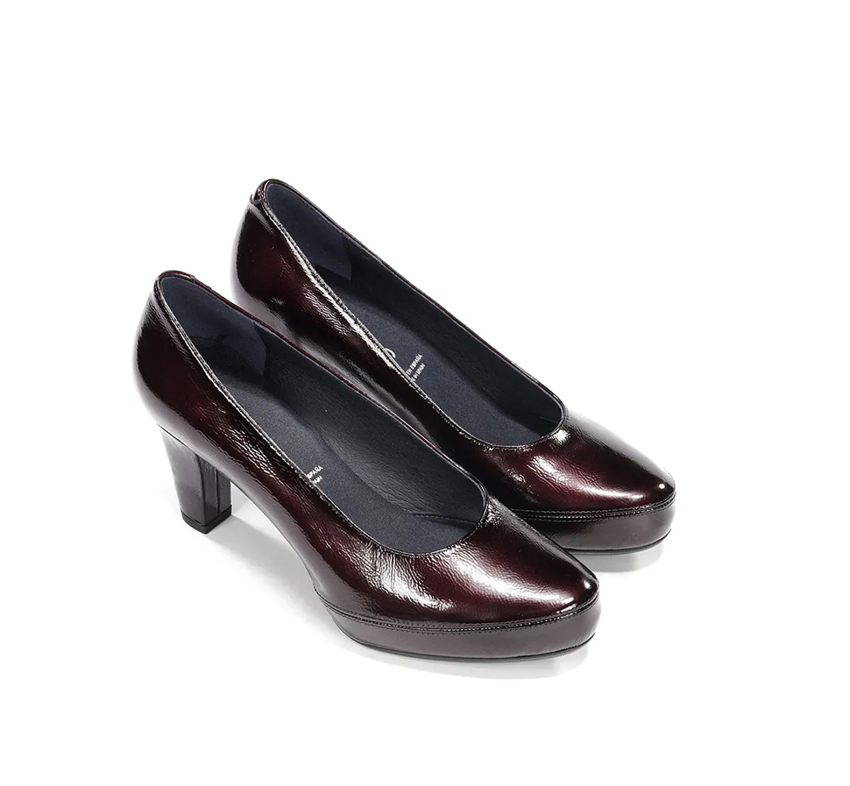 Fluchos Blesa D5794 décolleté donna bordeaux tacco medio