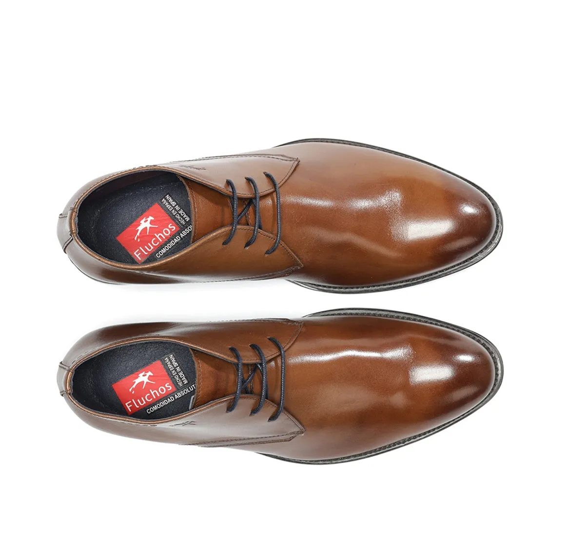 Fluchos Heracles 8415 stivaletti marrone pelle uomo