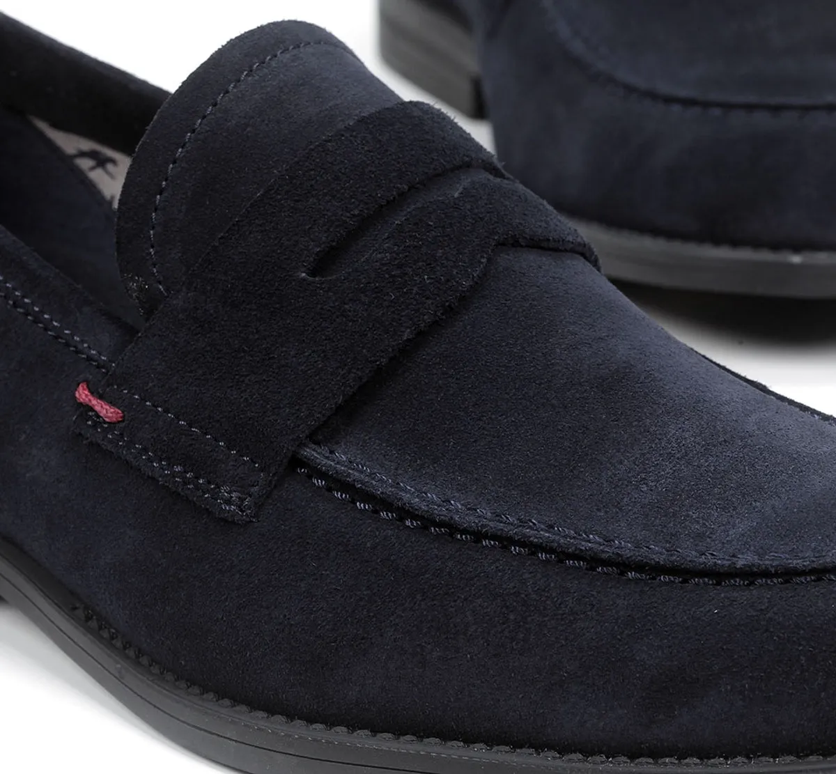 Fluchos Henri F0824 mocassino blu pelle uomo