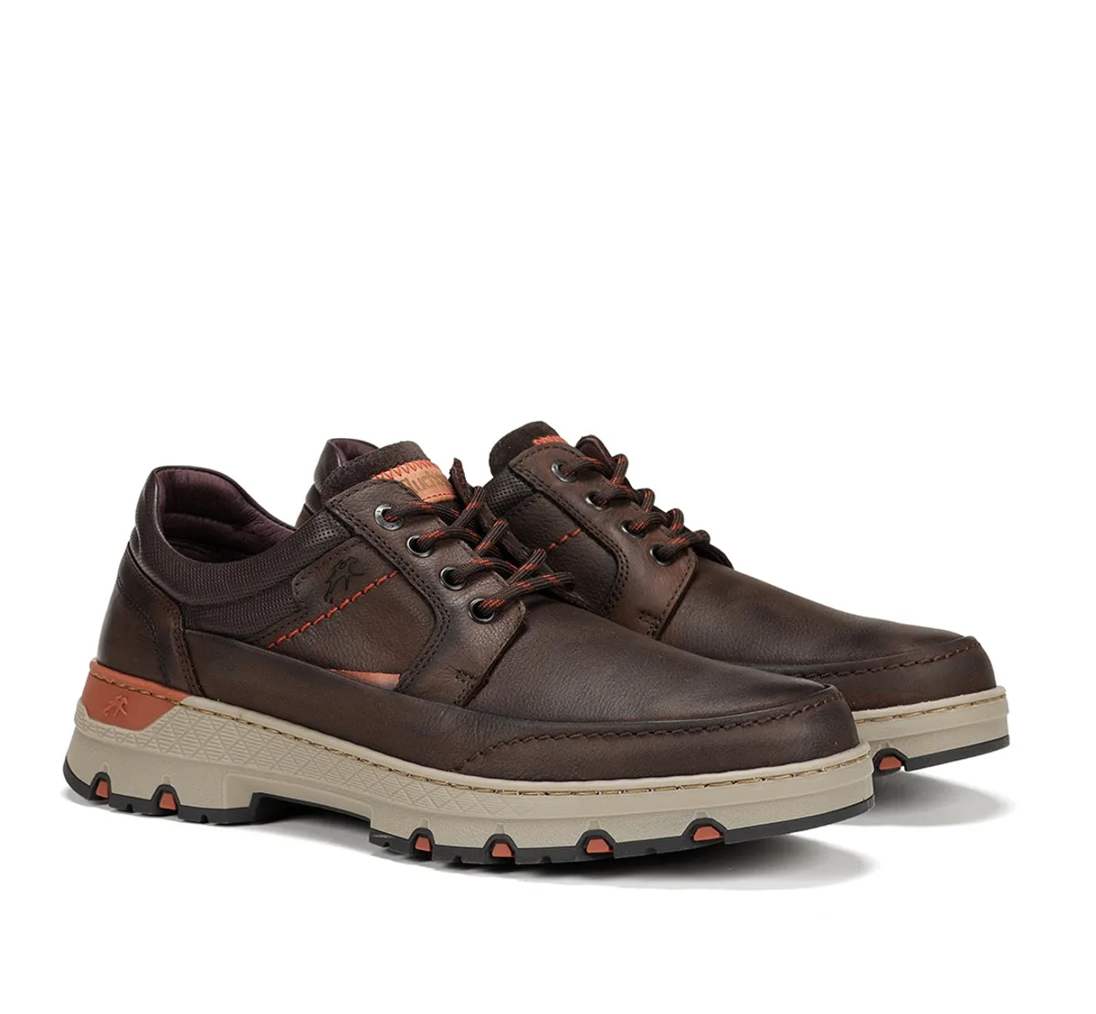 Fluchos Sigurd F1843 Scarpe Uomo Marroni Comode