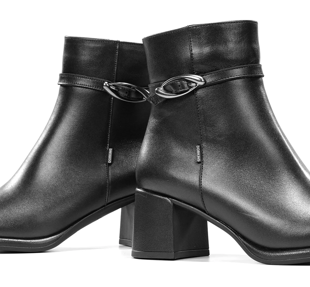 Fluchos Frixe D9816 Stivaletto Nero Donna Tacco