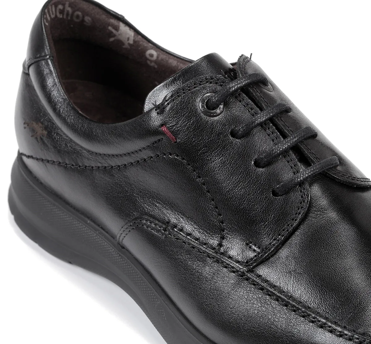 Fluchos Zeta F0602 scarpe uomo nere classiche