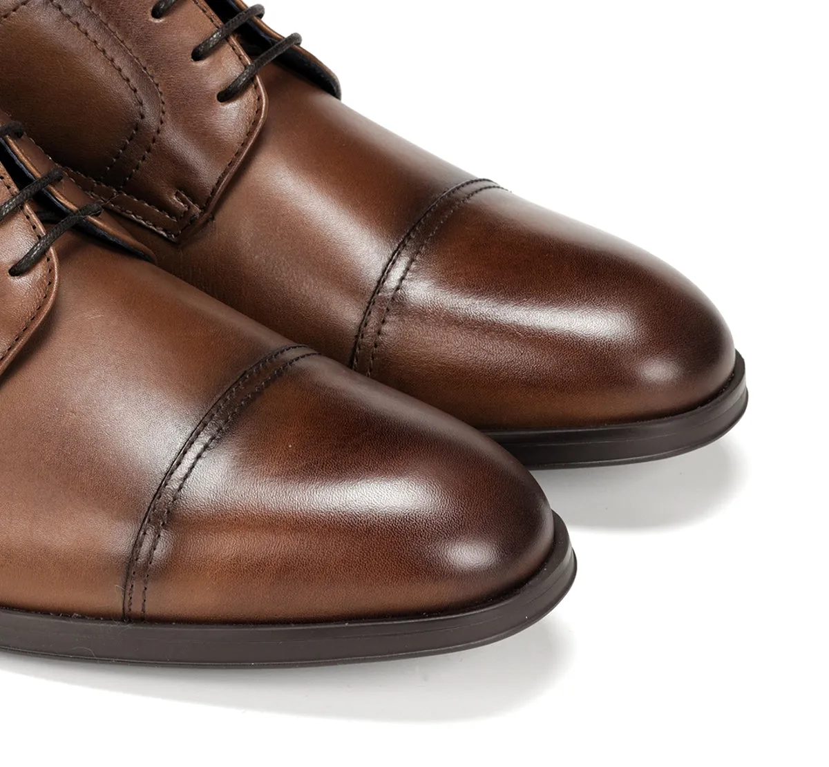 Fluchos Asgard F1885 scarpe uomo marroni pelle liscia