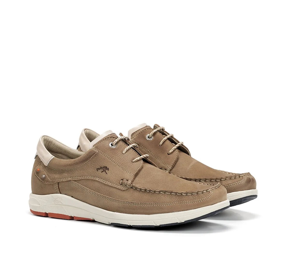 Fluchos Kai F2149 scarpe uomo marroni pianta larga