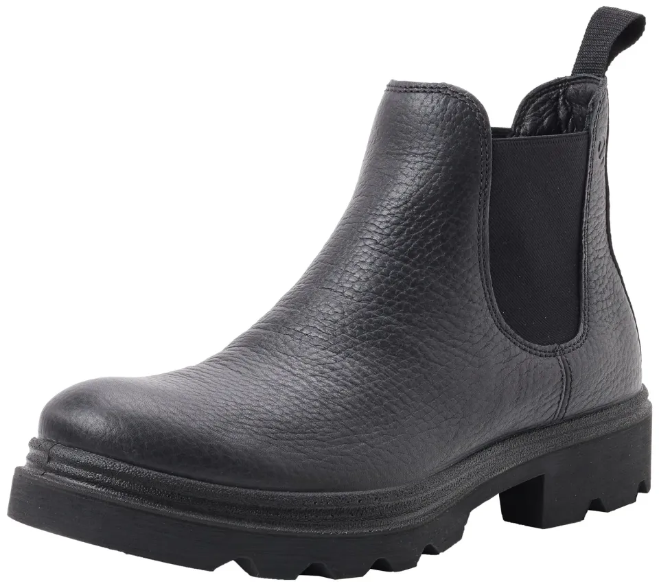 Ecco Grainer stivali uomo fodera calda con zip