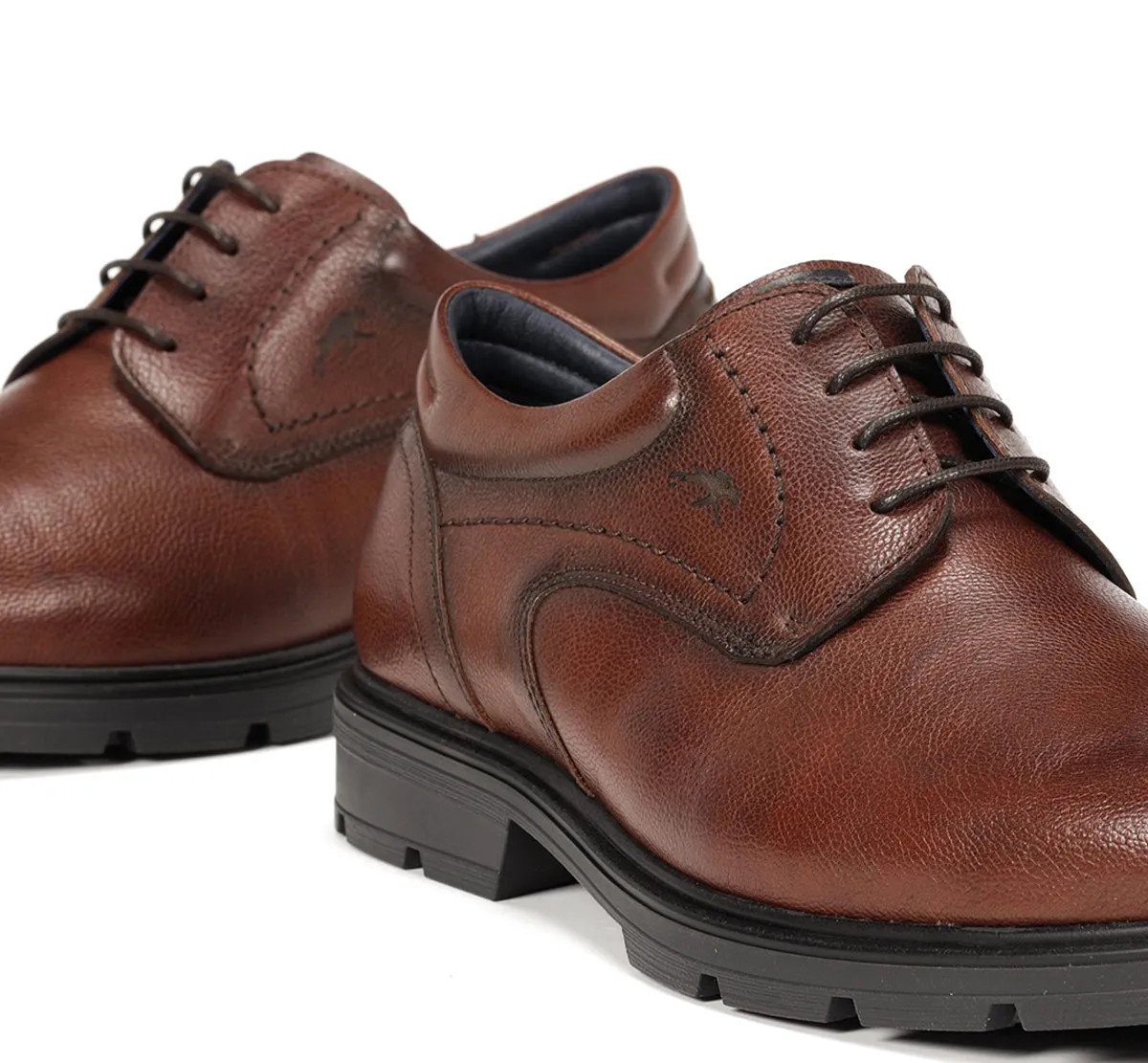 Fluchos Fredy F1604 scarpe uomo marroni pelle