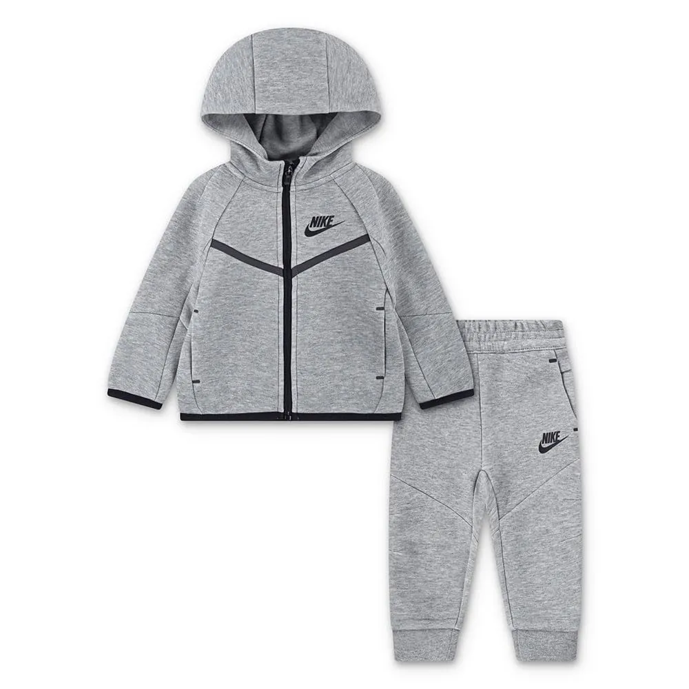 Nike Tech Fleece tuta bambino felpata nero