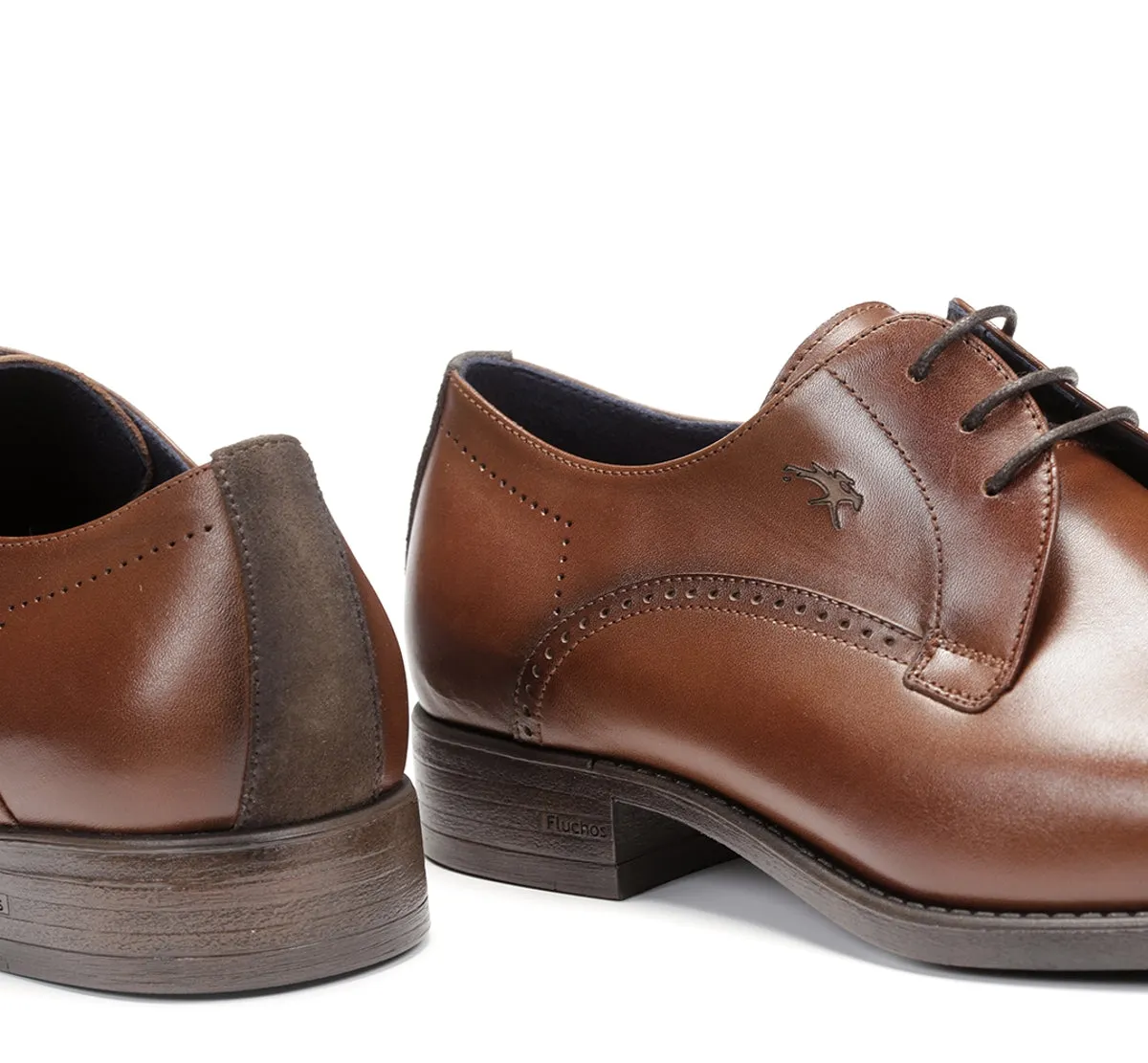 Fluchos Luke F1056 scarpe uomo marroni classiche