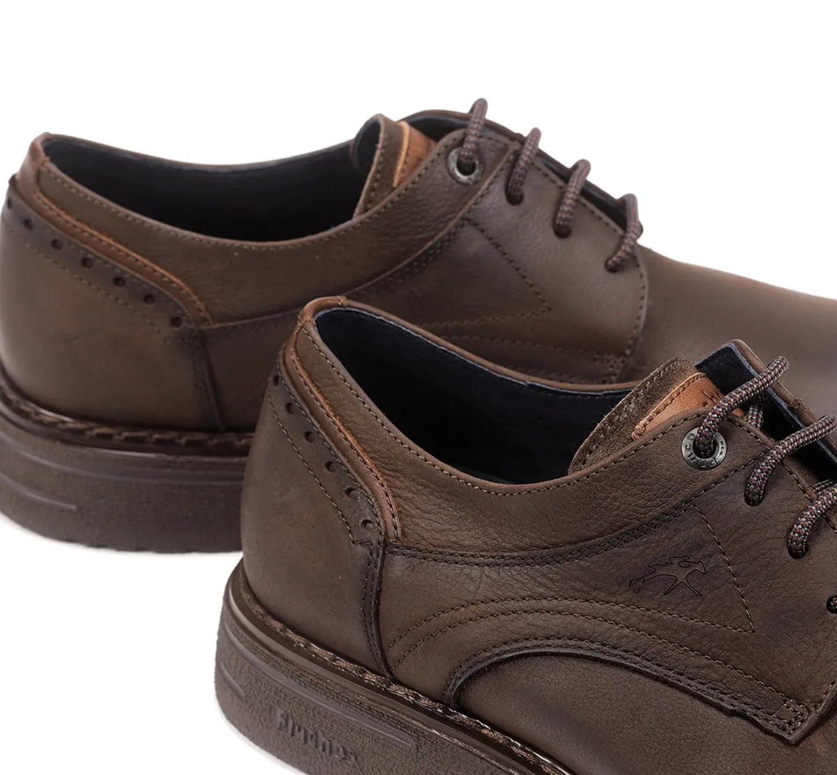 Fluchos Warrior F1240 scarpe uomo marroni cerate