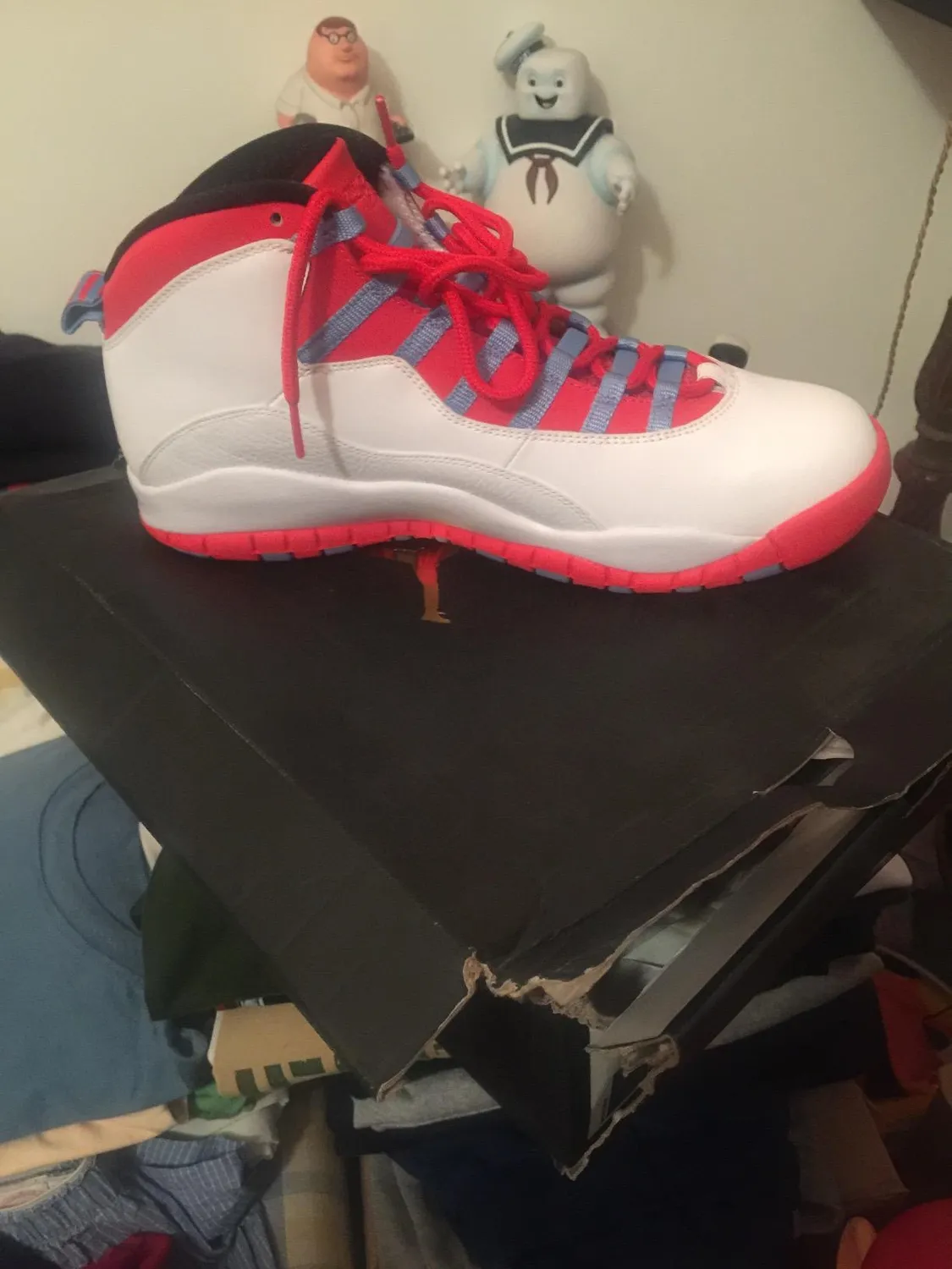 Nike Air Jordan Retro 10 Scarpe Basket Uomo Nere