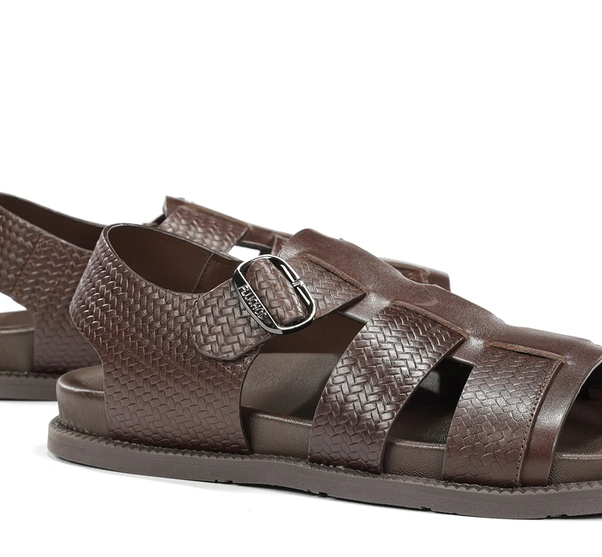 Fluchos Bari F2449 Sandalo Uomo Marrone Anatomico
