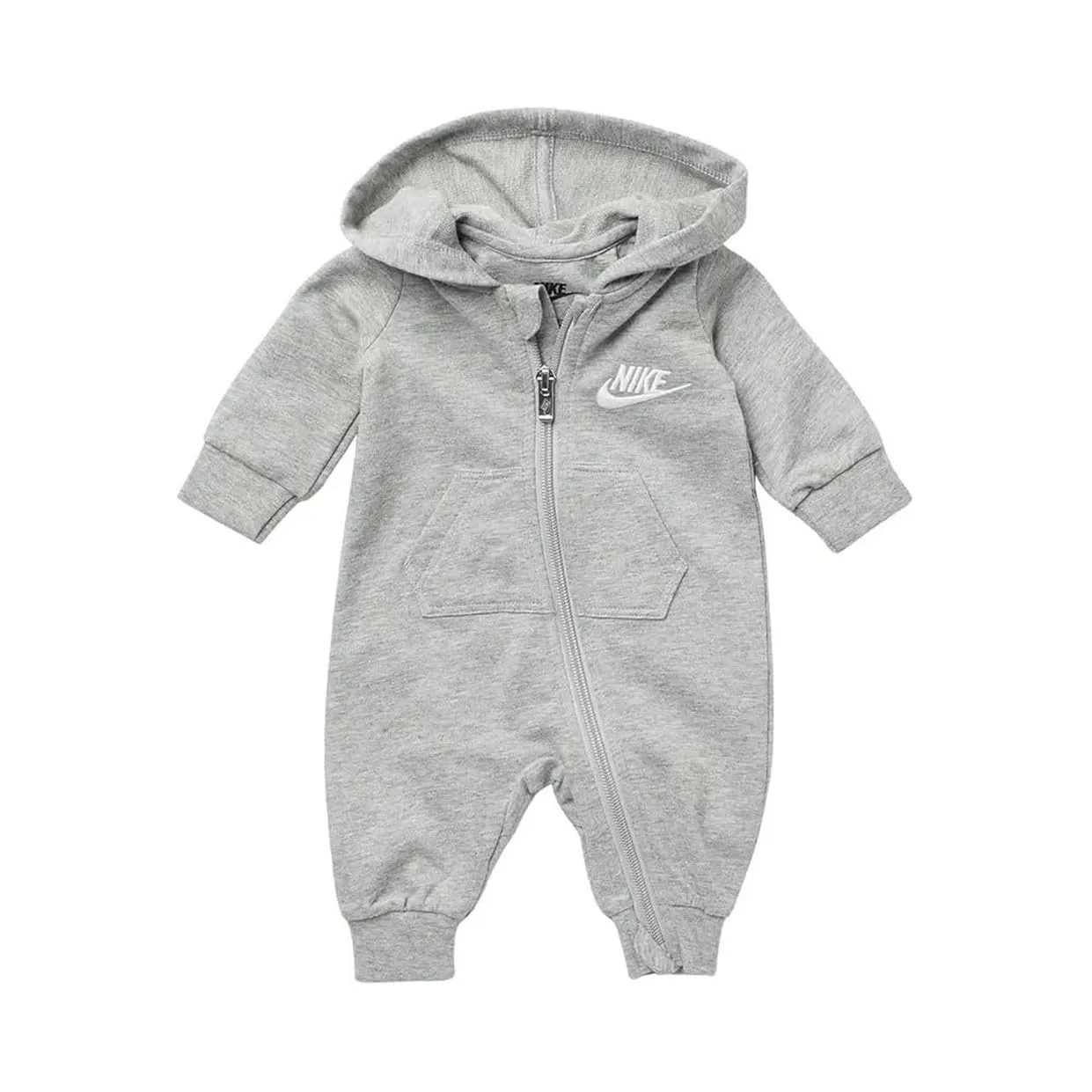 Nike French Terry tuta bimbi nero 12 mesi cotone