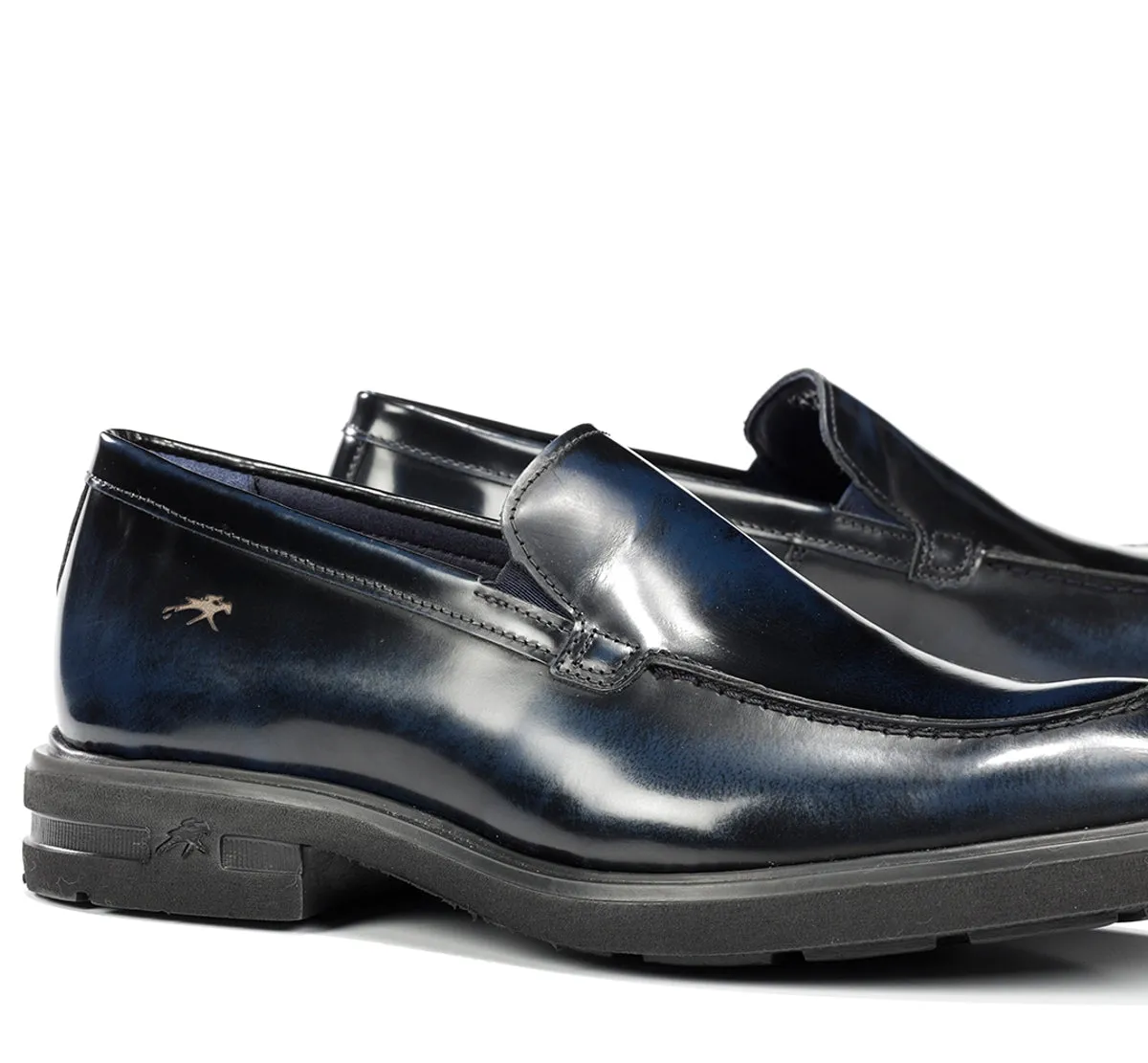 Fluchos BELGAS F1223 mocassini uomo blu leggerissimi