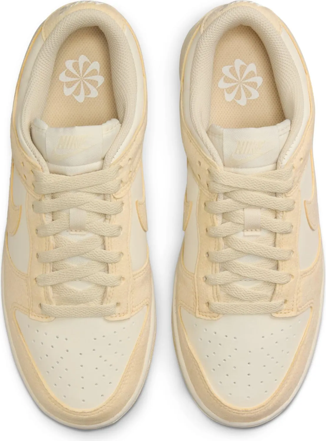Nike Dunk Low sneakers donna 38 EU beige in pelle
