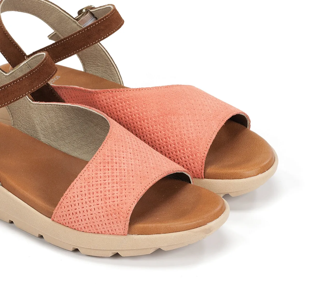 Fluchos Gandia D9464 sandali nude leggeri