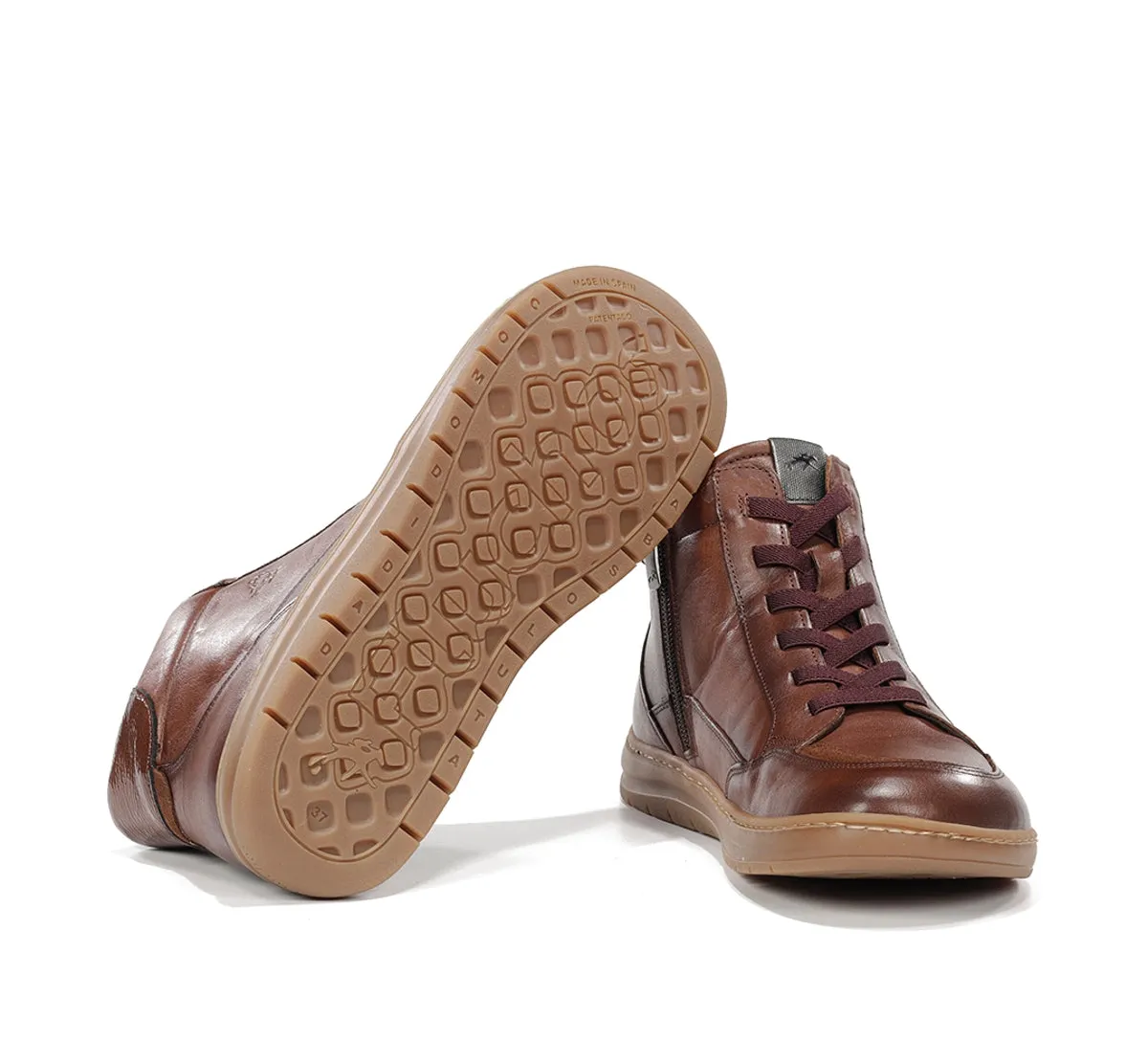 Fluchos Jungle F2553 stivaletti donna marrone pelle
