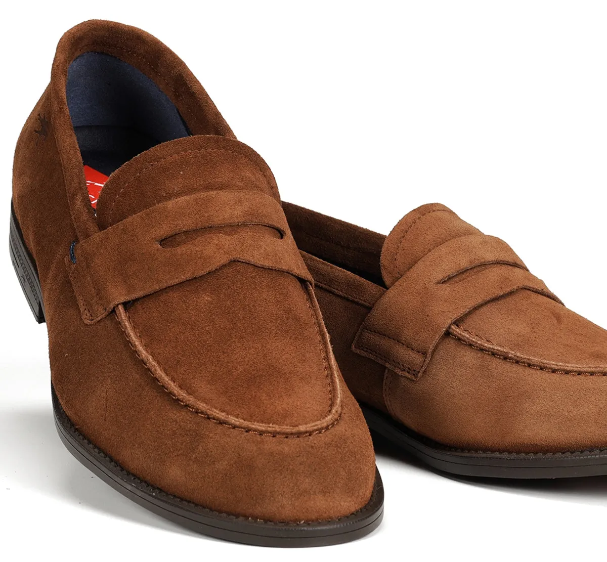 Fluchos Henri F1571 mocassino uomo marrone pelle
