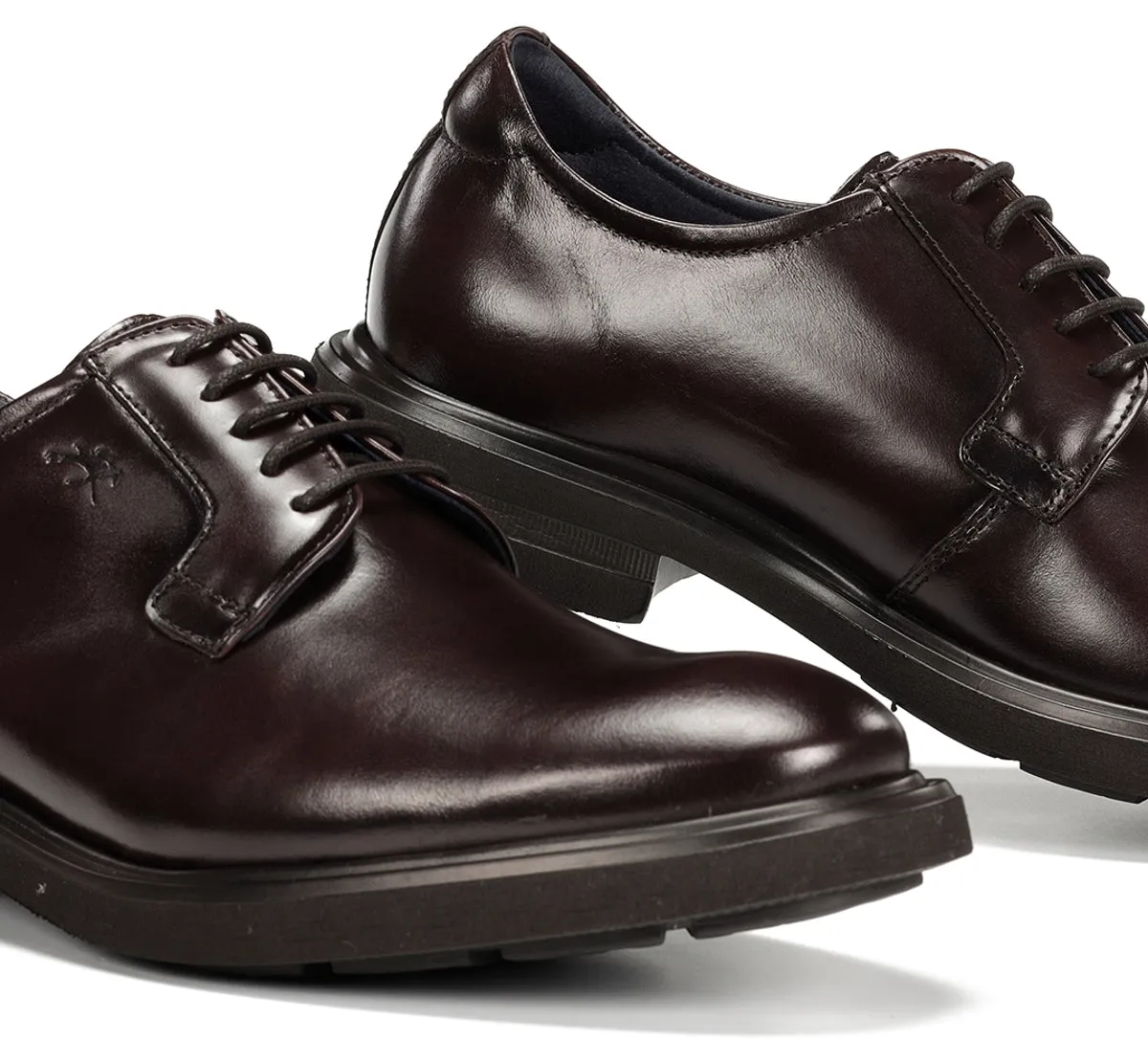 Fluchos Belgas F0631 scarpe uomo marroni pelle