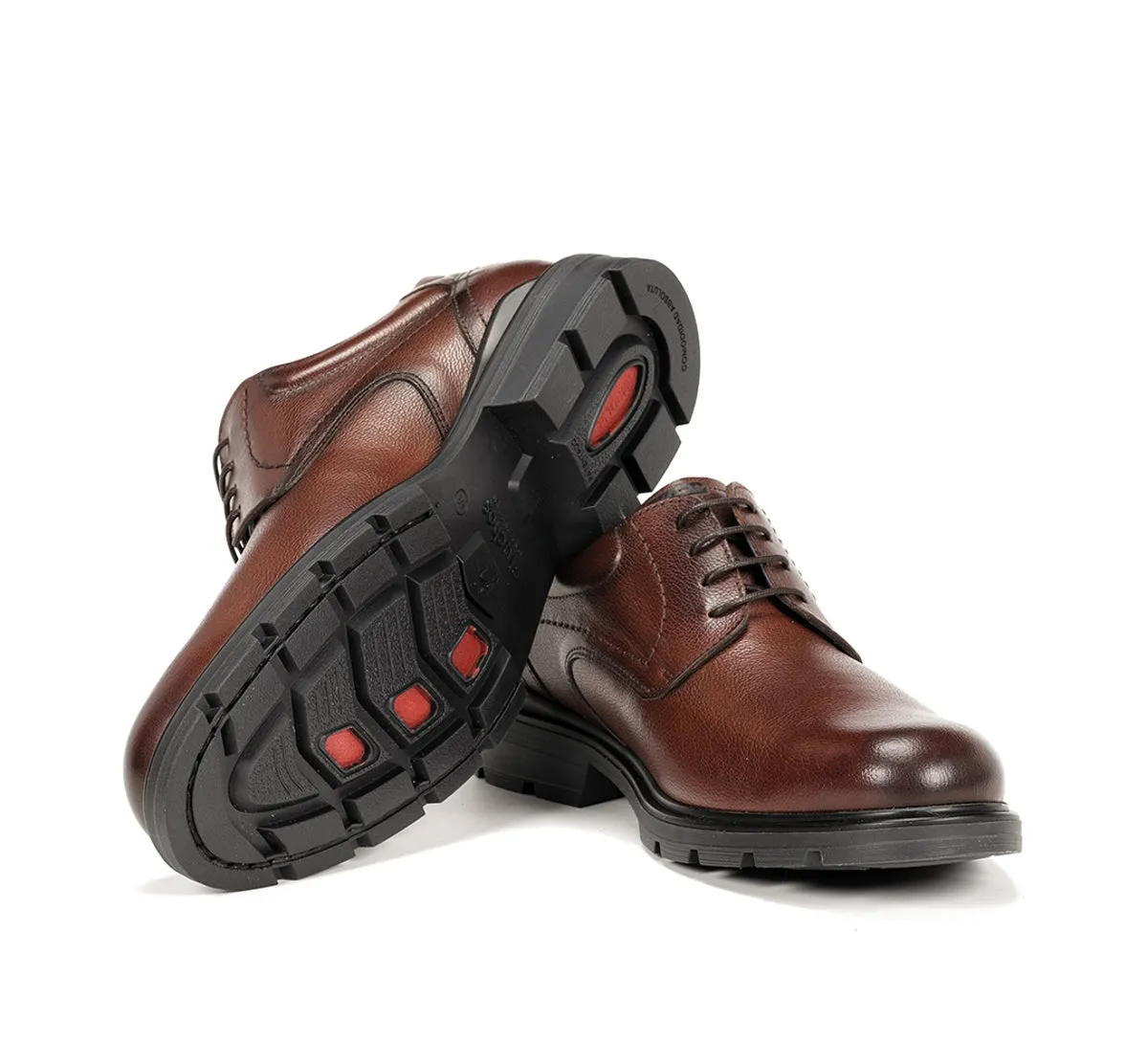 Fluchos Fredy F1604 scarpe uomo marroni pelle