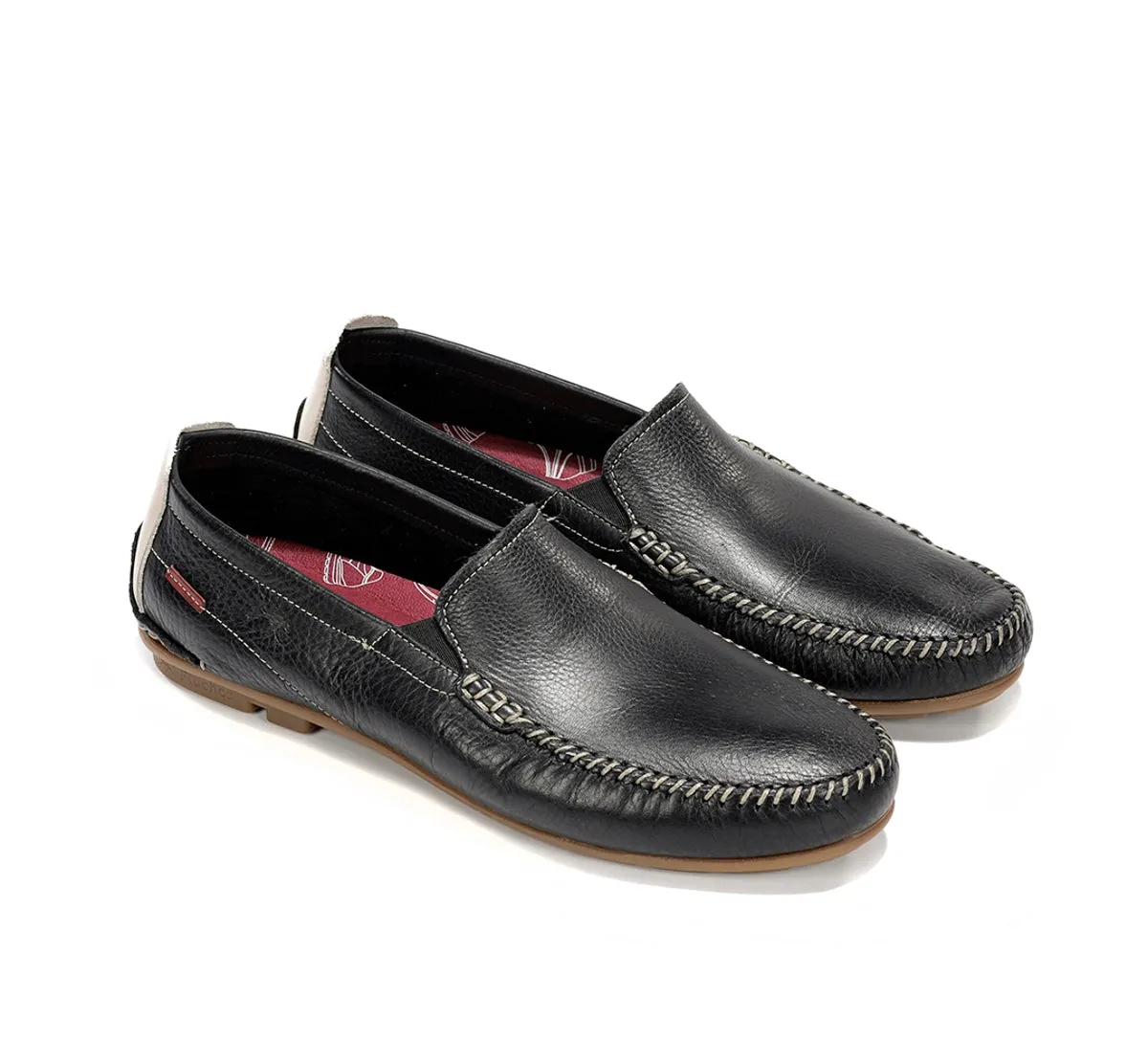 Fluchos Dorian F1173 slip on uomo blu comfort