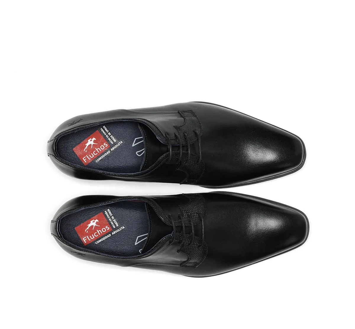 Fluchos Golem 9952 scarpa uomo nera classica
