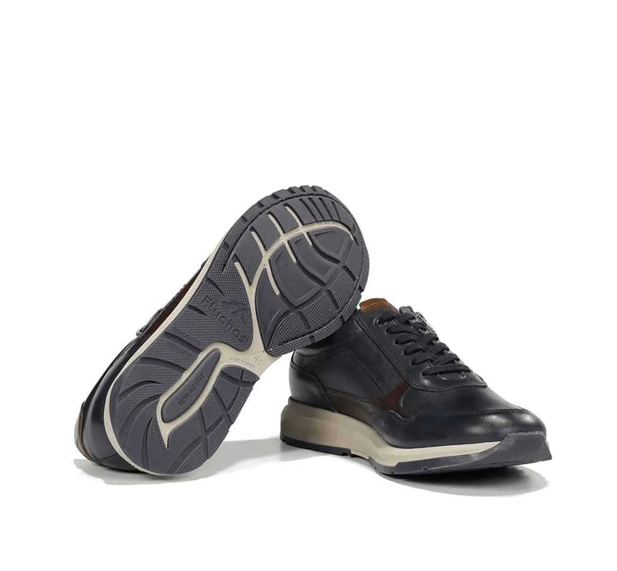 Fluchos Karter F2530 Sneakers Uomo Blu Stabilità Leggera