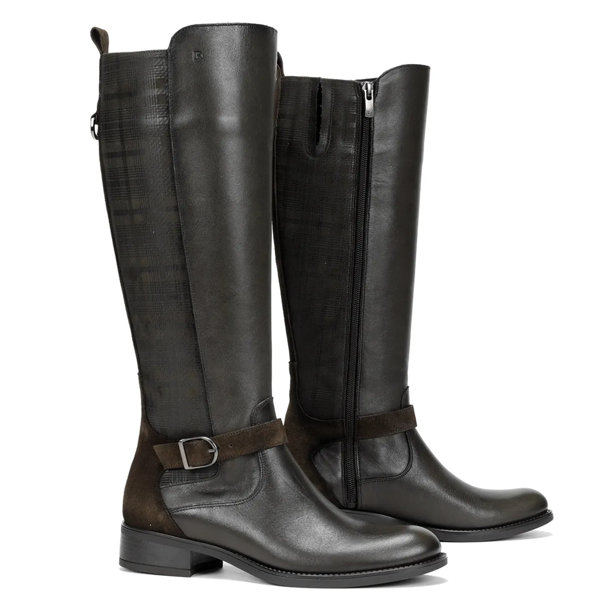 Fluchos Chad D9119 Stivaletti Donna Verdi Tacco Basso
