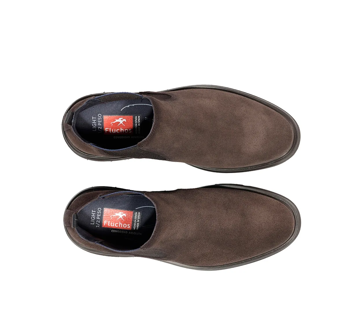 Fluchos Belgas F0770 stivali marroni classici uomo