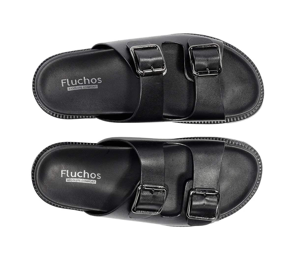 Fluchos Bari F2451 sandalo uomo nero