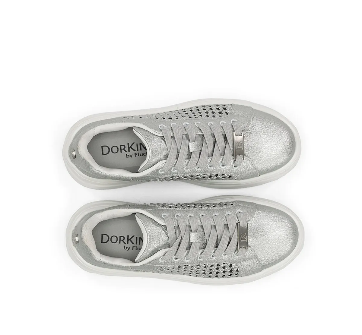 Dorking Swift D9522 sneaker donna argento XXL