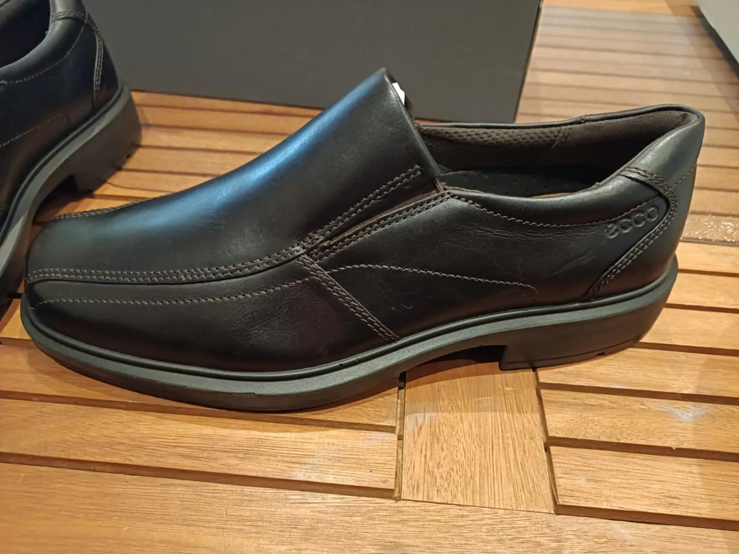 Ecco Helsinki Classic derby uomo pelle nera