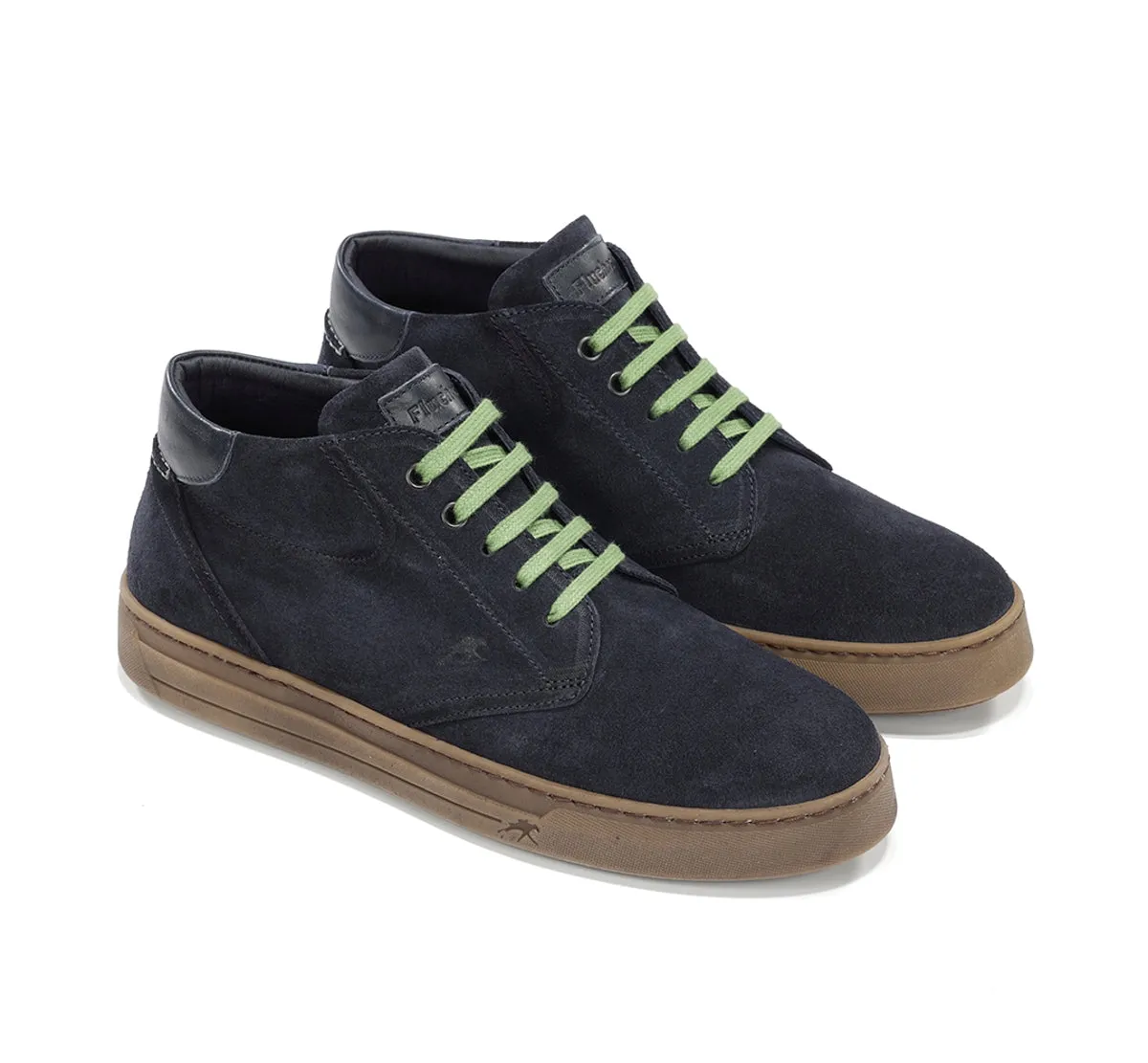 Fluchos Nemo F2267 polacchino blu uomo suola chunky