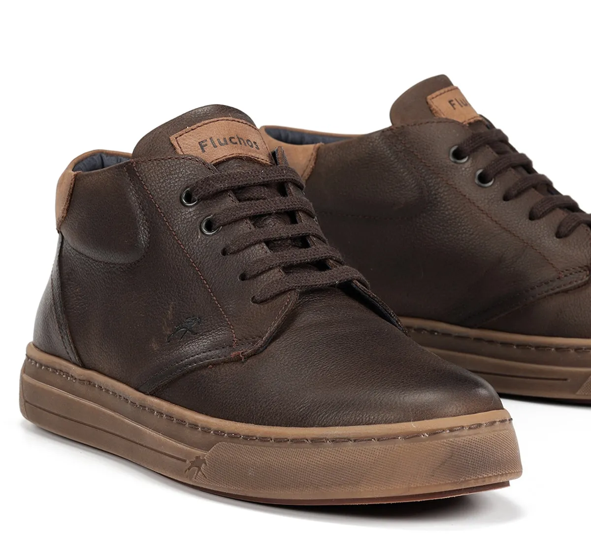 Fluchos Nemo F2267 stivaletto uomo marrone suola light