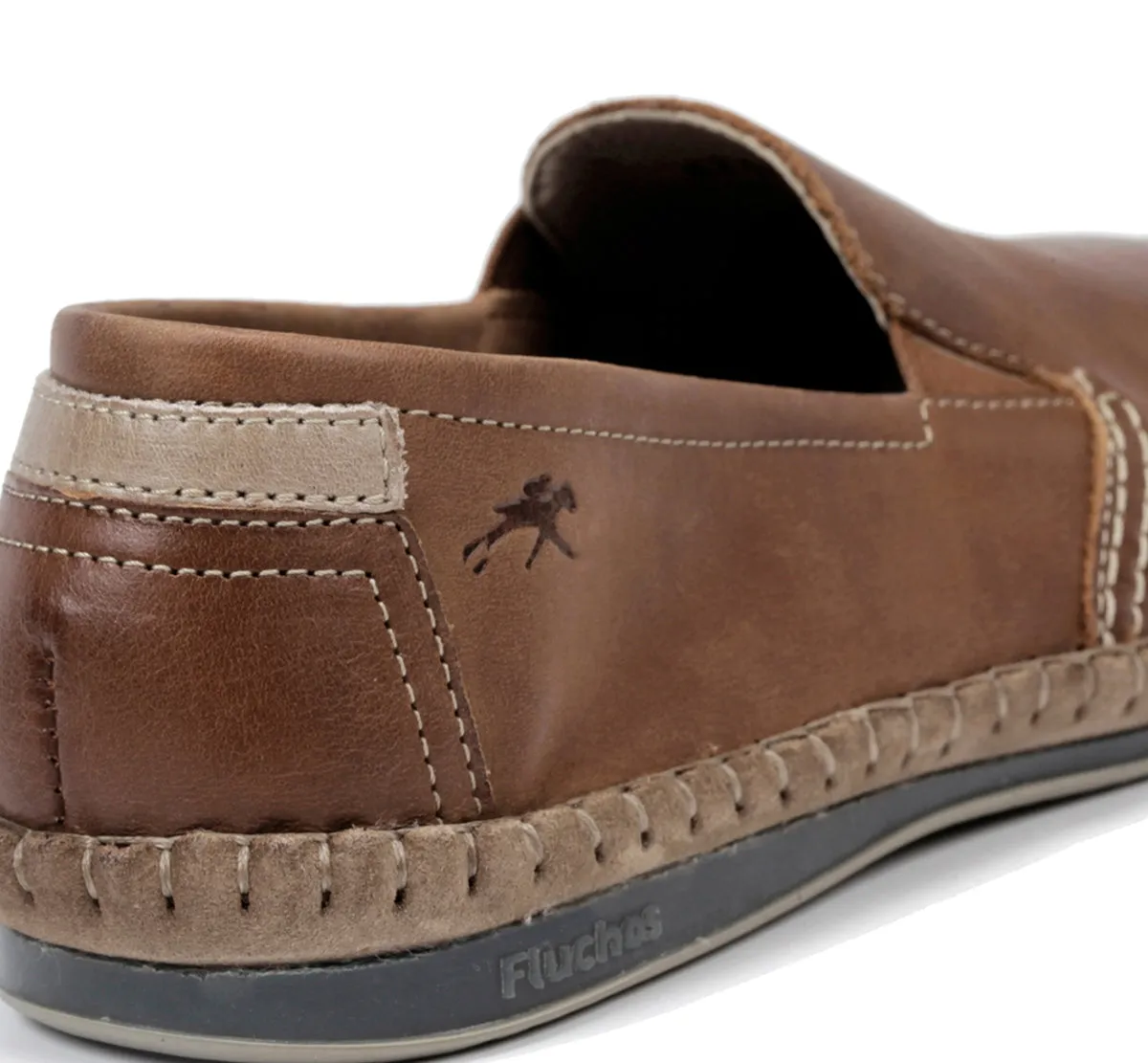 Fluchos Bahamas 8264 Mocassino Marrone Uomo Slip On