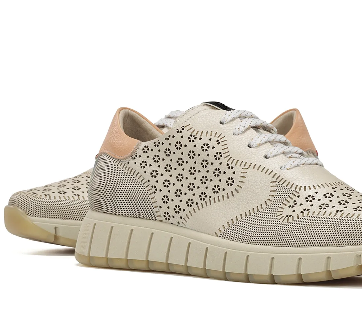 Fluchos Kloss D9632 sneakers donna tortora leggere