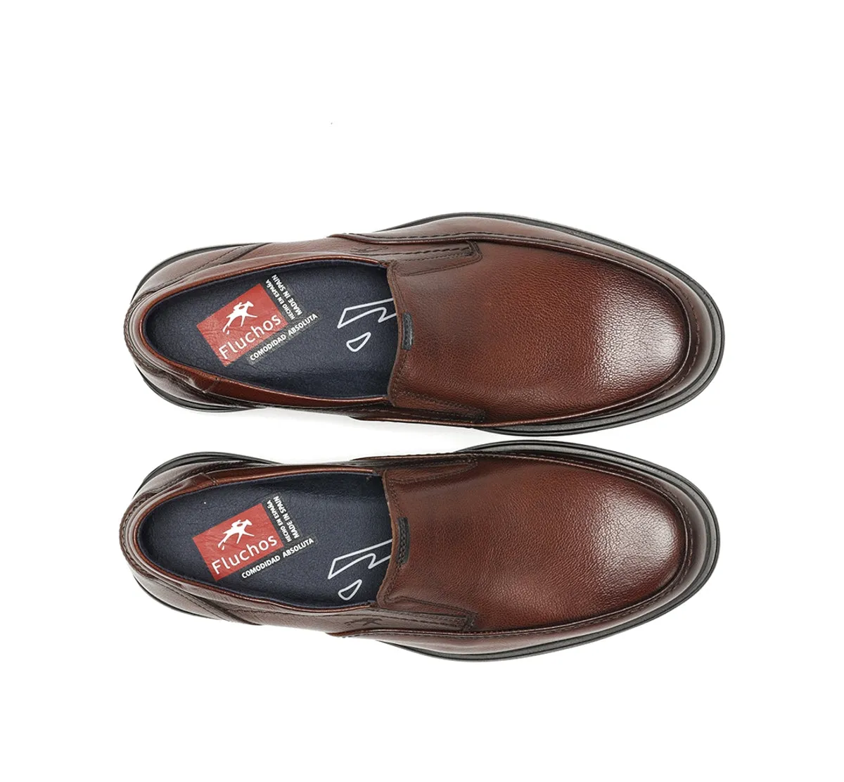 Fluchos Fredy F1606 slip on marroni uomo