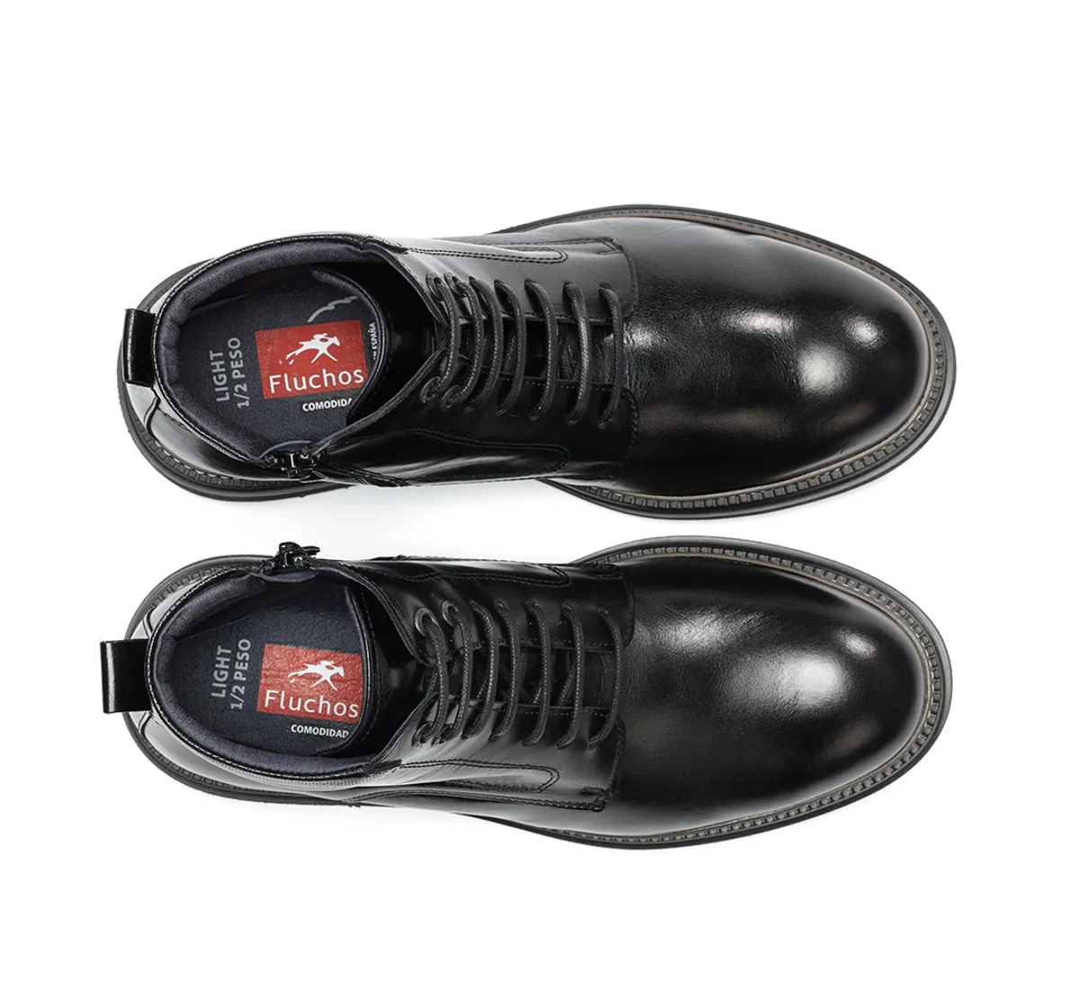 Fluchos Lincon F2056 stivaletto uomo nero classico