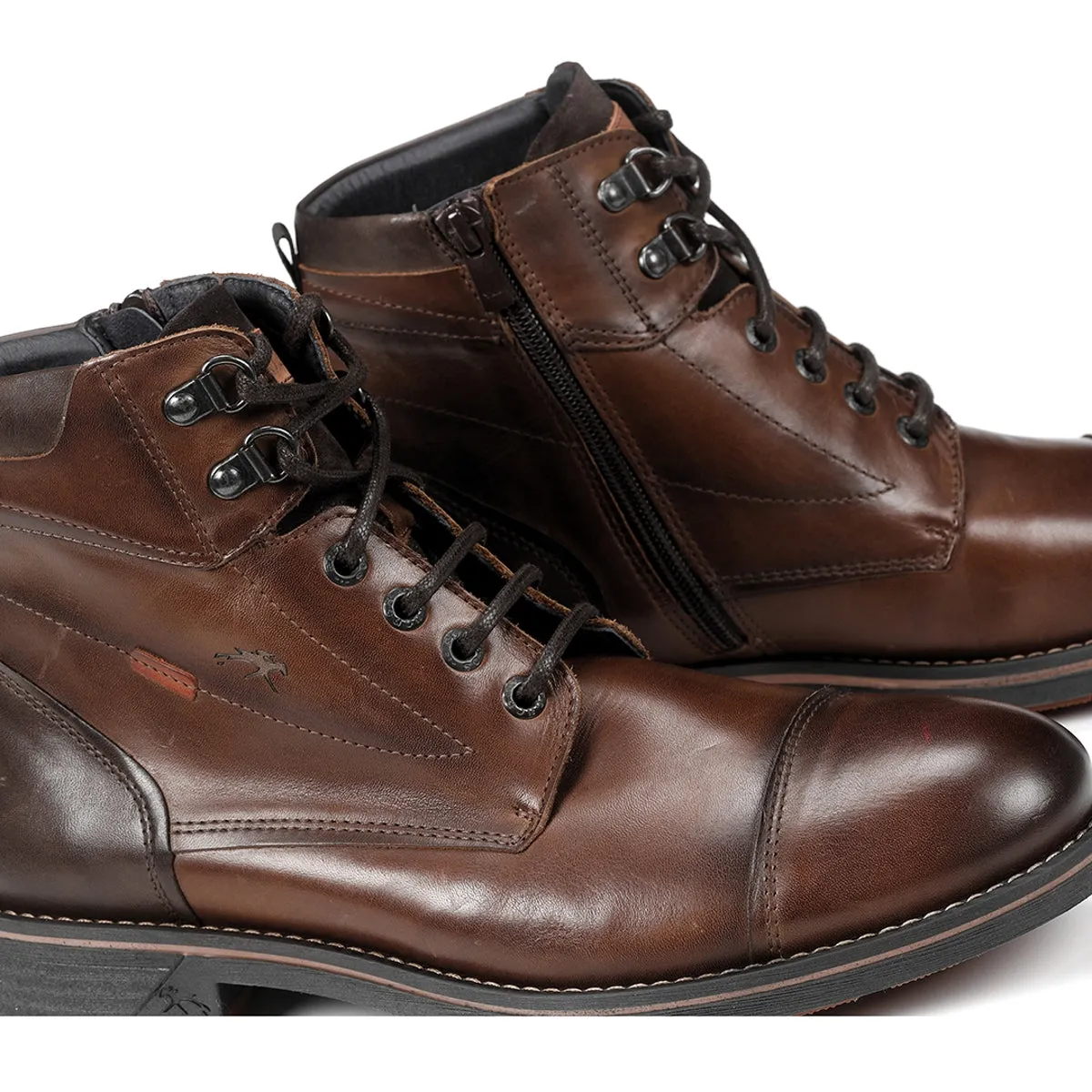Fluchos Terry F1342 stivali marroni classici uomo