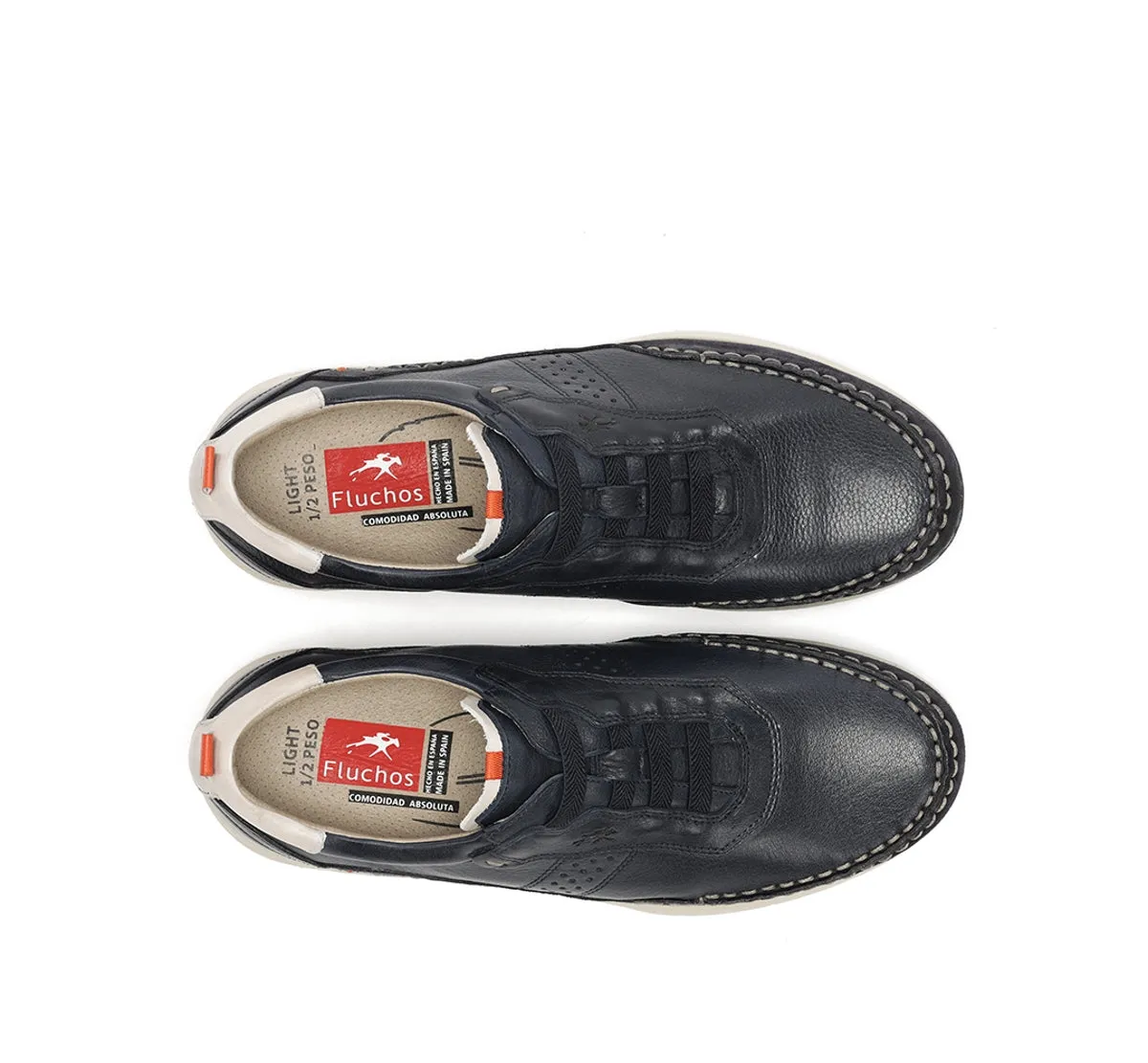 Fluchos Kai F2151 sneaker uomo blu pianta larga