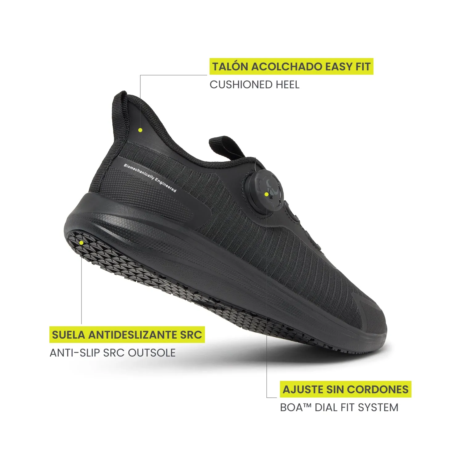 Suecos Hast Black scarpe unisex nere idrorepellenti