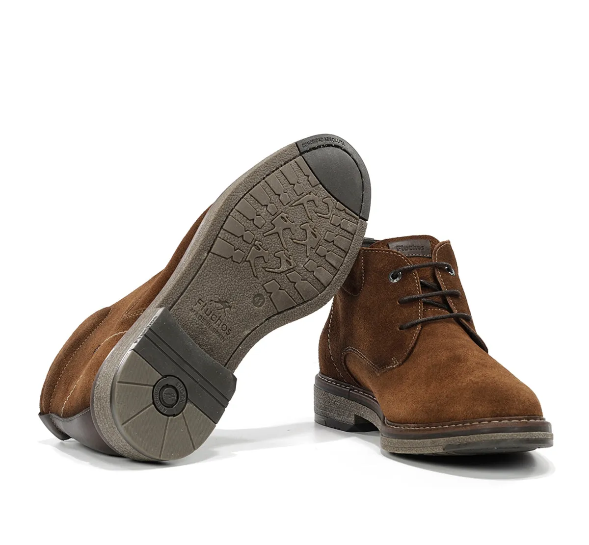 Fluchos Kasper F1816 stivaletto uomo marrone