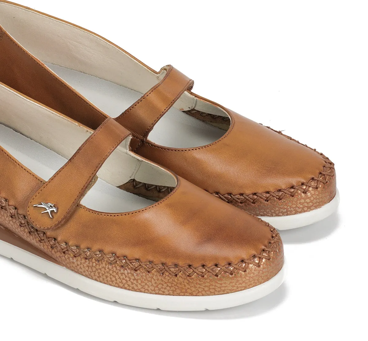 Fluchos Sella F2146 scarpe donna marrone zeppa