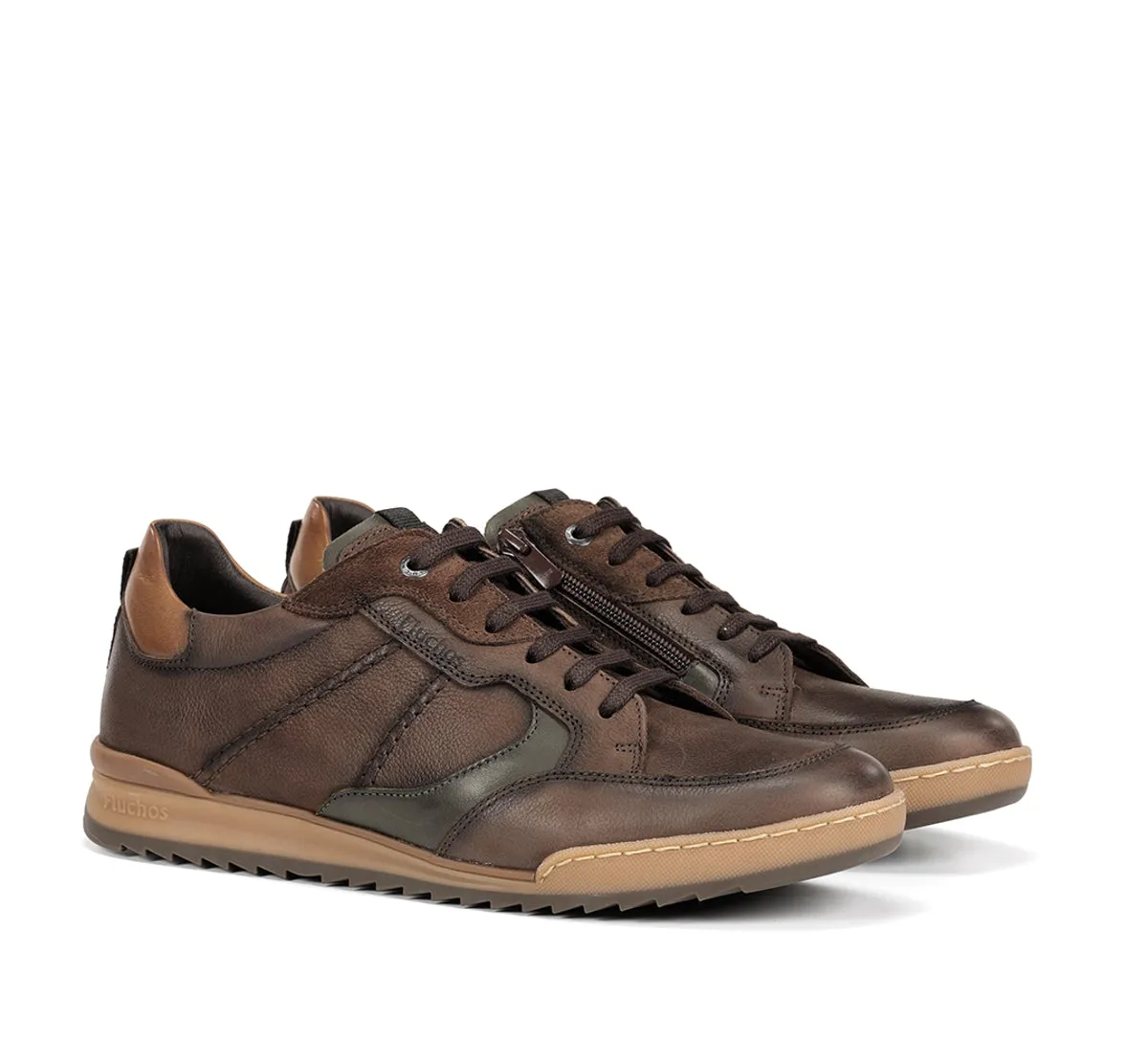Fluchos Elder F2273 sneakers uomo marroni pelle