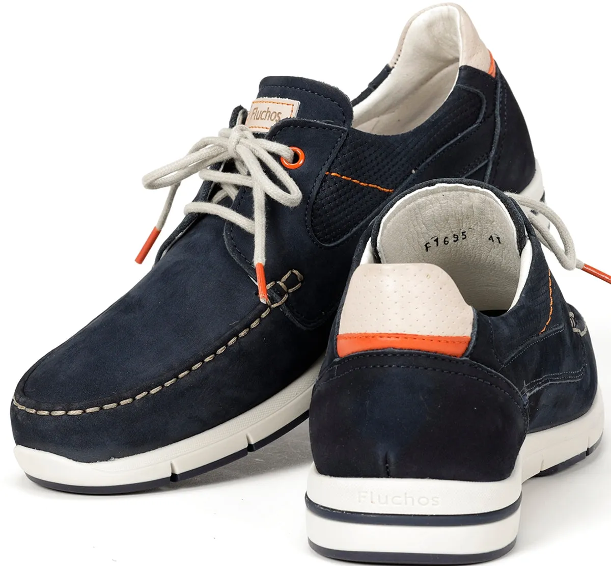 Fluchos Yannic F1695 scarpe uomo blu stringate