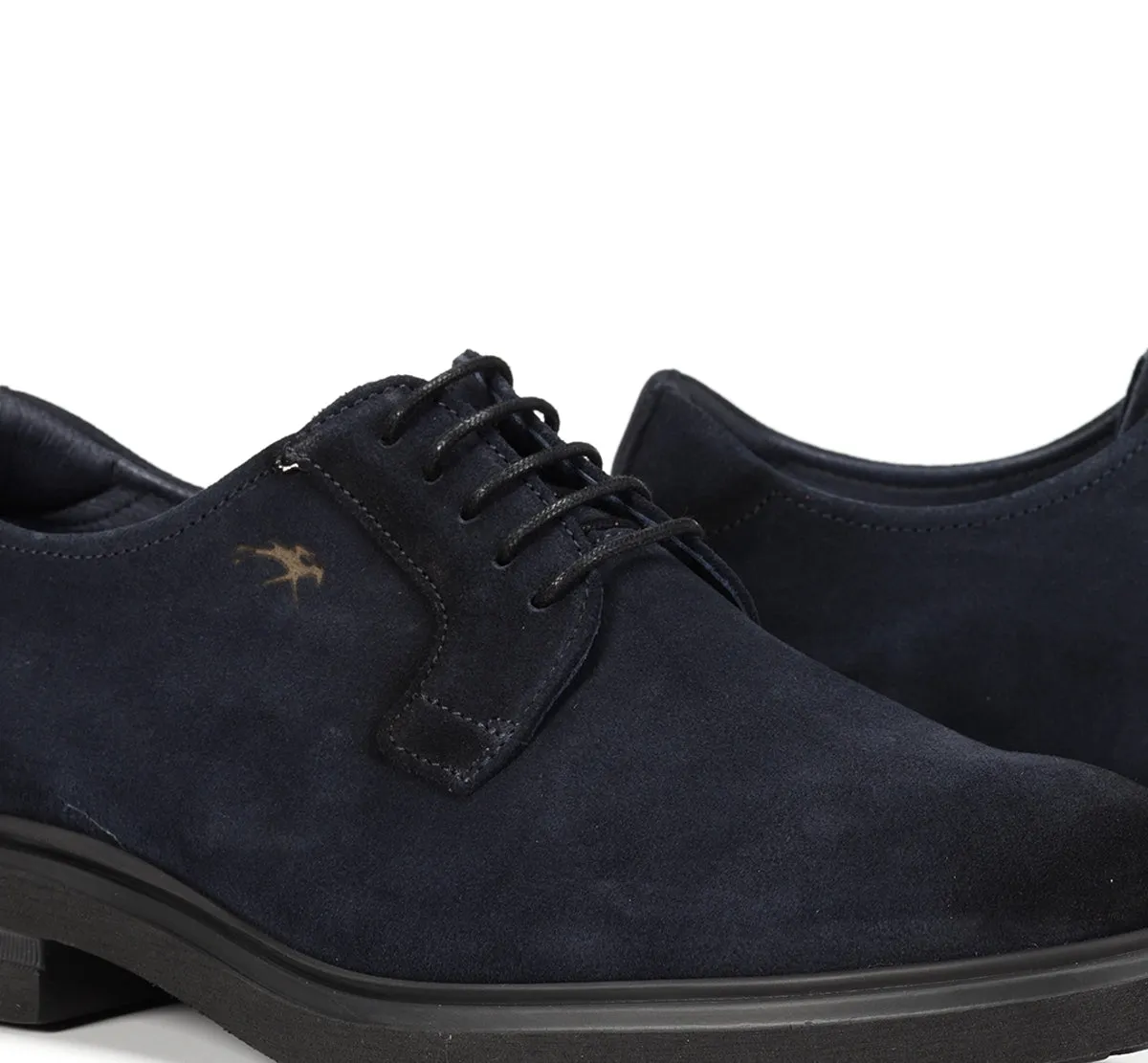 Fluchos Belgas F0631 scarpa blu uomo pelle classica