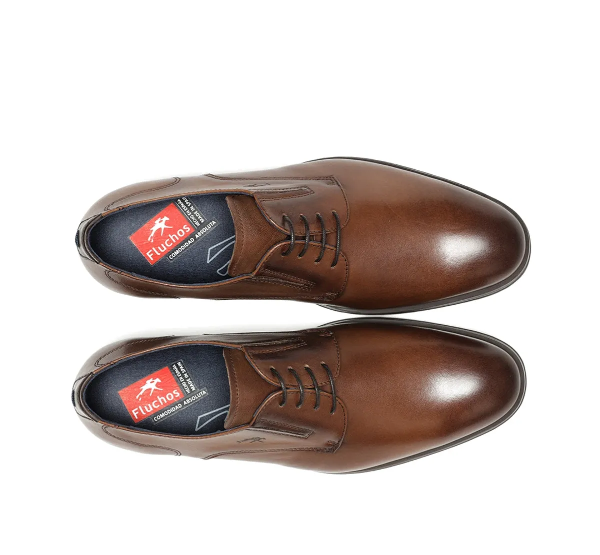 Fluchos Asgard F1887 scarpe uomo marroni pelle
